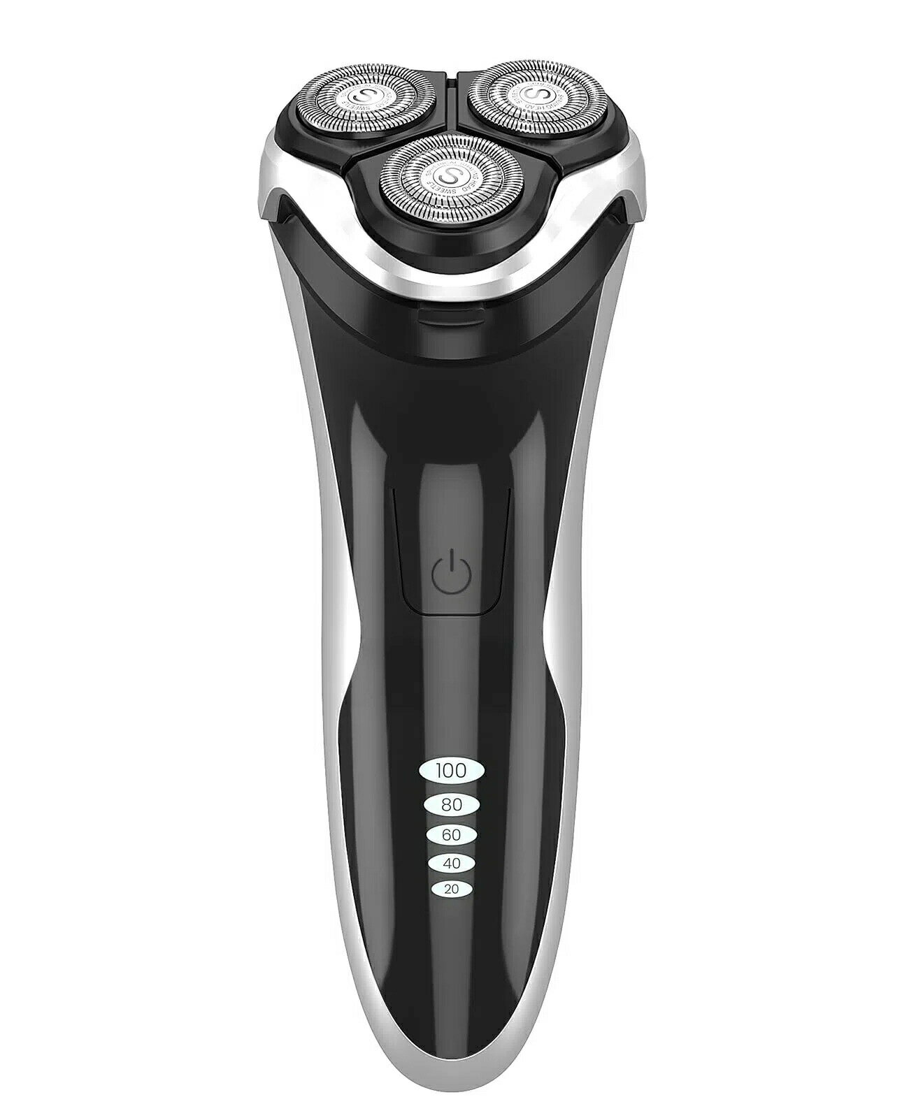 メンズシェーバーひげそり回転式 USB充交両用 電気シェーバー お風呂剃り IPX7防水 トリマー 3枚刃 男..