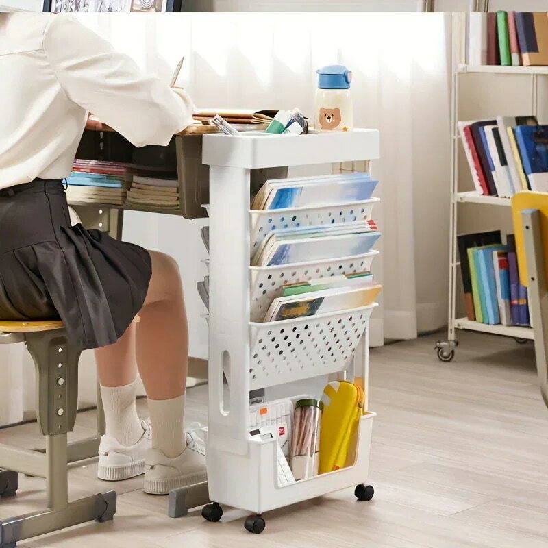 マガジンラック スリム キャスター ファイル立て