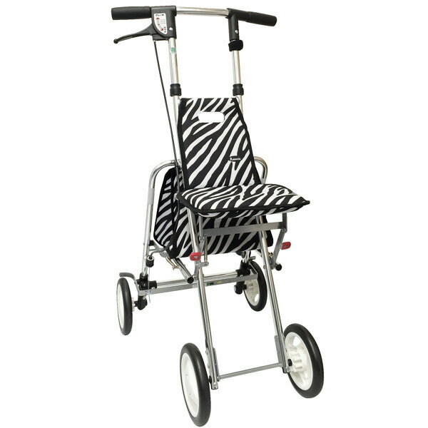 シルバーカー アソシエ ゼブラ柄