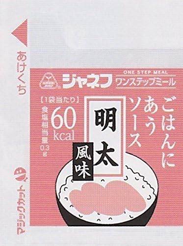 ジャネフ ごはんにあうソース 明太風味 10袋