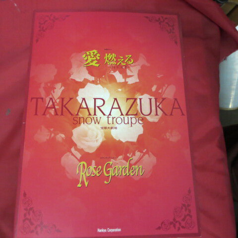 雪組公演「愛燃える」パンフレット 2001年 宝塚大劇場【中古】