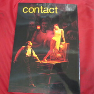 劇団四季「contact コンタクト」パンフレット、2002年、新名古屋ミュージカル劇場【中古】