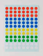 【クリックポスト対応】業務用カラーシール　小