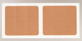 貼り替えシール複数個集中貼り用5列タイプ　100シート入