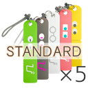 【クリックポスト対応】傘杖ぴたっシュスタンダード(17種)お得なよりどり5個セット