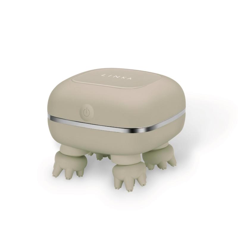 【Youtubeで話題】LINKA (リンカ) マイオ コンパクト頭皮ケアブラシ 人間工学技術 筋膜リリーサー ヘッドスパ 赤外線 IPX7 防水仕様(2)