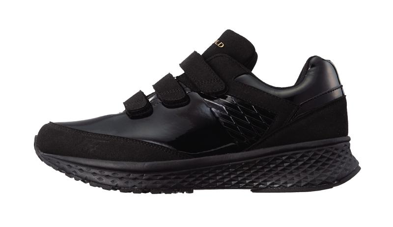 HI-GOLD ハイゴールド ベースボールトレーニングシューズ PU-921B ブラック 25.5cm(4)