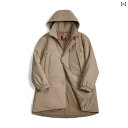 メンズ 冬用 ワークウェア Madden 作業 服 アメリカン レトロ PCU フード 付き 綿 服 テクスチャ スタンド カラー ミッド レングス パイ オー...