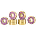 スケートボードベアリング 8個 ABEC-9/ABED-11 缶ケース入り スペーサー 付き パーツ