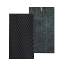 PUREBURG FZ-W65HF 280 337 0172 交換用フィルターシャープ(SHARP)との互換性あり KC-Y65 KC-W65 KC-65Y2 KC-650Y3 KC-65E6 KC-65E5 KC-65E7 空気清浄機,HEPA+活性炭