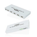 RUBU HDMI切替器 4入1出力 4画面同時表示 データ自動認識 クアッド・マルチビュー 高速配信データ 対応 リモコン操作 HDMI分配器 セレクター 1080P@60Hz データの出力対応 自動 手動 操作対応 ハ