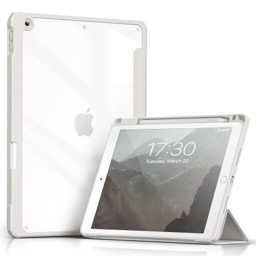 Aoub iPad 9世代 ケース 10.2 インチ iPad ケース 第9/8 /7世代 2021 2020 2019 透明バックカバー ペン収納 Aoub iPad 9世代 ケース 10.2 インチ iPad ケース 第9/8 /7世代 2021 2020 2019 透明バックカバー ペン収納