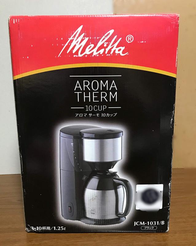 楽天市場】メリタ コーヒーメーカー アロマサーモ jcm-1031 楽天市場】メリタ コーヒーメーカー アロマサーモ jcm-1031