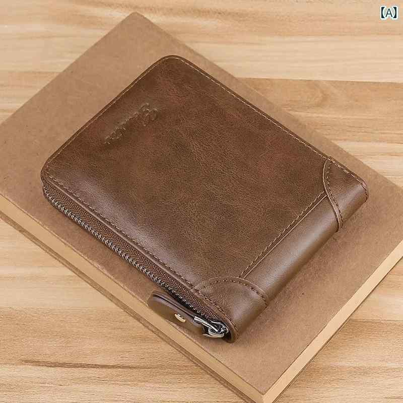 マネー　クリップ　財布 2024年 財布 メンズ ショート ジッパー小銭入れ 小型 レディース ティーンエイジャー レトロ カードホルダー