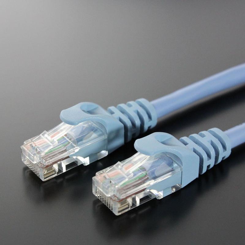 タローズTARO'S LANケーブル CAT5e ライトブルー クロス結線 CBC5EX-010-BL エコ簡易パッケージ