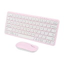 キーボード マウスセット ワイヤレス2.4GHzとbluetooth2種類の接続方式 3つのデバイスで切り替え可能 ipad/スマホ/タブレット/パソコン/ノートパソコン用 キーボード 静音 薄型 小型 コンパクト