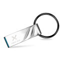SOOYA USBメモリ 32GB USB3.0 高速USB 超小型 大容量 亜鉛合金ボディ USBメモリ 防塵 耐衝撃 Windows/Mac対応 Silver(2)
