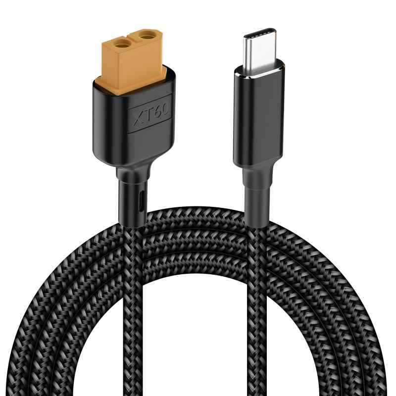 Poyiccot XT60 USB-C 変換ケーブル,50cm& 1m