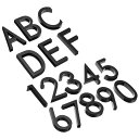 PATIKIL ハウスナンバー 3D メールボックスナンバー 0-9 および A-F 文字 16個セット 自己接着式 ハウス アパート オフィス ホテル 部屋 ...