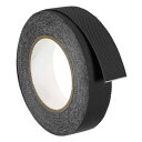 PATIKIL 10m x 30mm 牽引テープ 粘着テープ 滑り止めグリップテープ 防水 屋外屋内用 階段用 ブラック(3)