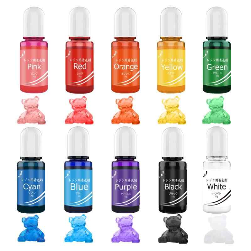 [H・K] レジン液 着色剤 レジン 染料 液