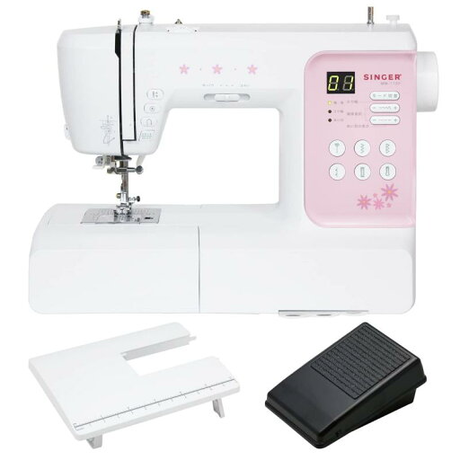 SINGER シンガー コンピューターミシン ワイドテーブル付き フットコントローラー付き ひらがな文字縫い MM-115P シンプル 初心者 コンパクト 入園入学 子育て SINGER シンガー コンピューターミシン ワイドテーブル付き フットコントローラー付き ひらがな文字縫い MM-115P シンプル 初心者 コンパクト 入園入学 子育て