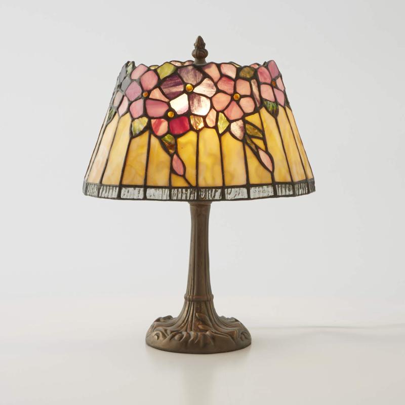 ステンドグラスデスクランプ