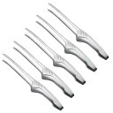KXLCGYK トング 5本セット18-8ステンレス バーベキュー パスタ キャンプ 焼肉トング 調理用 食洗器対応