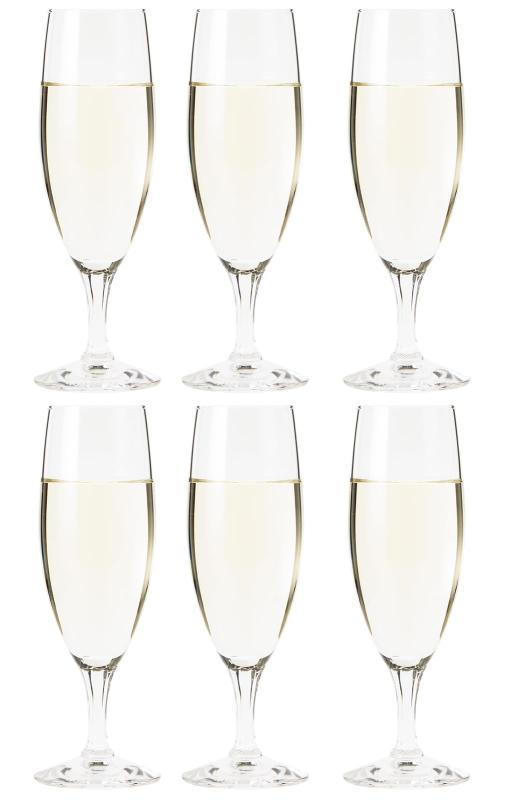 東洋佐々木ガラス シャンパングラス ニューシュプール フルートシャンパン 165ml 6個セット 日本製 食洗機対応 グラス シャンパン 業務用グラス 32054