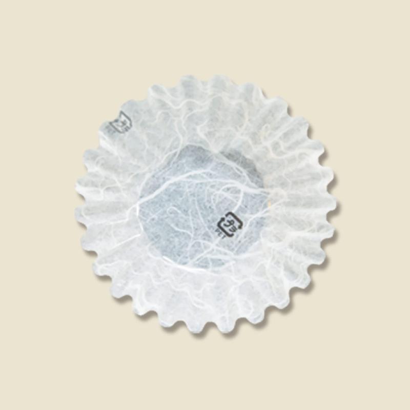 【ケース販売】ナニワ紙工 フィルムケース PETカップケース 雲竜ホワイト 00473602 1ケース(500枚入×10本 合計5000枚)