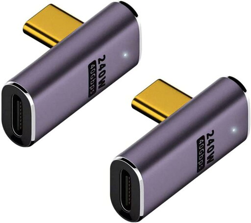 MUXER USB C 変換 アダプター L字【40Gbps高速データ転送/240W PD急速充電/8K 60Hz HD映像信号伝送】Type C 変換 アダプタ オス メス 変換 PC/MacBook/Androidスマホ/Switchおよびその他のU MUXER USB C 変換 アダプター L字【40Gbps高速データ転送/240W PD急速充電/8K 60Hz HD映像信号伝送】Type C 変換 アダプタ オス メス 変換 PC/MacBook/Androidスマホ/Switchおよびその他のU
