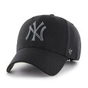 (フォーティセブンブランド) 47brand CAP 野球 ベースボールキャップ キャップ NY ロゴ ツイル 秋冬 春夏 フリーサイズ (約55-61cm) ...