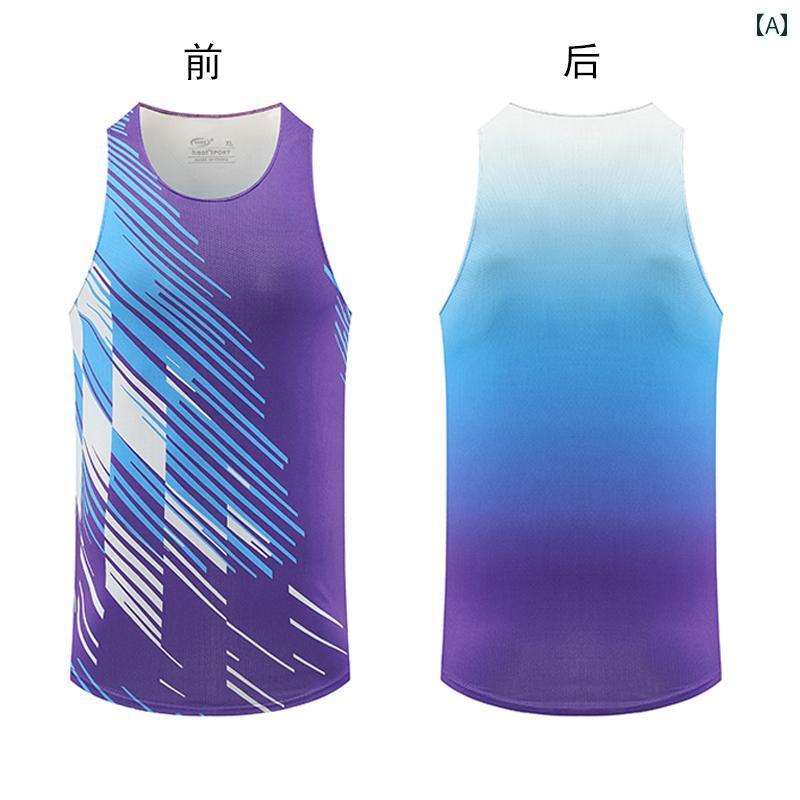 フィットネス スポーツ ショーツ プロ用 陸上 競技 スーツ、 スポーツ トレーニング スーツ、 身体 検査用 マラソン スポーツウェア、 ランニング ベスト、 男女 兼用 速 乾 スーツ