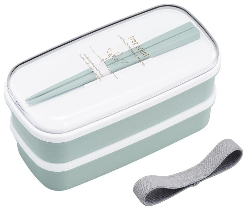 オーエスケー弁当箱二段抗菌330m...