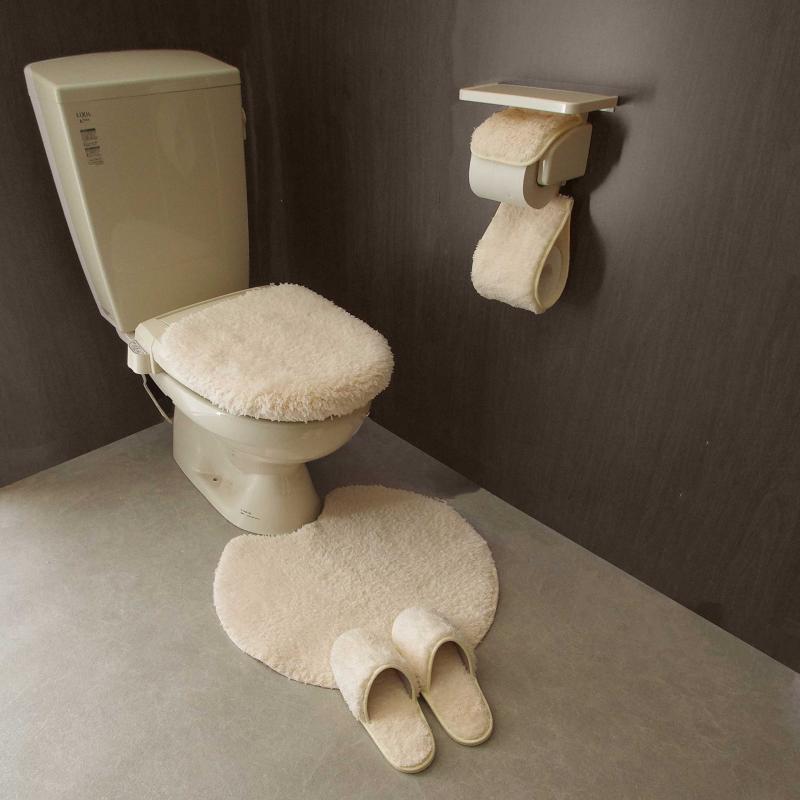 San-Luna トイレタリー「マシュマロ」洗える 日本製 吸水 速乾 抗菌 防臭 かわいい シンプル オリジナル