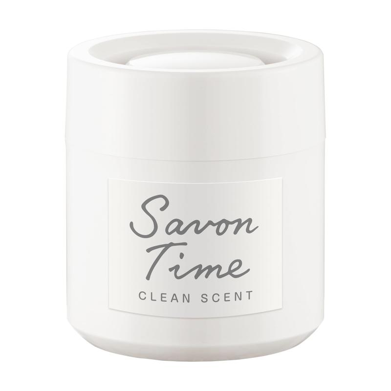 CARALL(カーオール) 晴香堂 車用 芳香剤 サボンタイム ゲル マイルドコットン 100g 3493