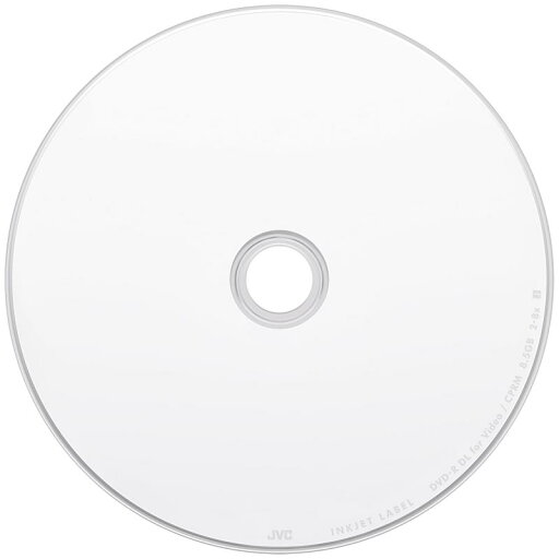 ビクター(VICTOR) JVC 1回録画用 DVD-R DL 215分 片面2層 2-8倍速 10枚 ホワイトディスク VHR21HP10C2