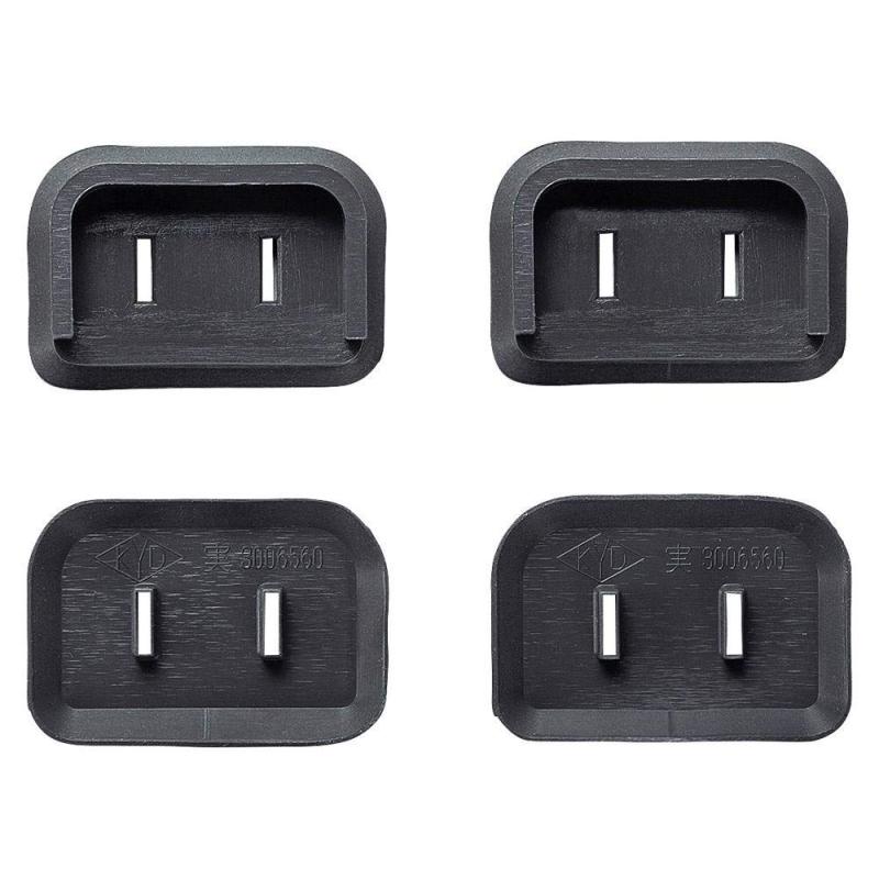 サンワサプライ プラグ安全カバー 2PプラグL型対応