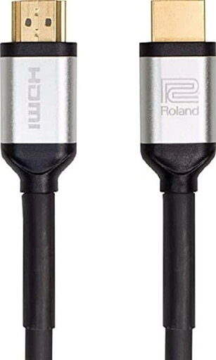Roland ローランド RCC-3-HDMI 長さ1 m HDMIケーブル 24金メッキコネクター 無酸素銅線 高密度編組構造シールド 低ノイズ Roland ローランド RCC-3-HDMI 長さ1 m HDMIケーブル 24金メッキコネクター 無酸素銅線 高密度編組構造シールド 低ノイズ