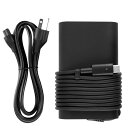 65W USB C Type-C AC 充電器に適合 Dell LA65NM170, DA30NM150, LA45NM150, 02YKOF, Dell XPS 12 9250, Dell Latitude 11 5175, Latitude 12 7(2)