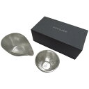 能作 片口とぐい呑のセット 専用化粧箱入り 錫(すず)純度100% プレゼント ギフト