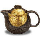 急須 おしゃれ 食器 九谷焼 ポット 金箔彩 陶器 ブランド 和食器 日本製 茶こし網付