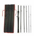 EVA 8ft(2.4m)ベイト6ピース(ML) ベイトフィネス ベイトパックロッド シーバス ルアー バスロッド トラウト 渓流ベイト ロックフィッシュ メバリング(4)