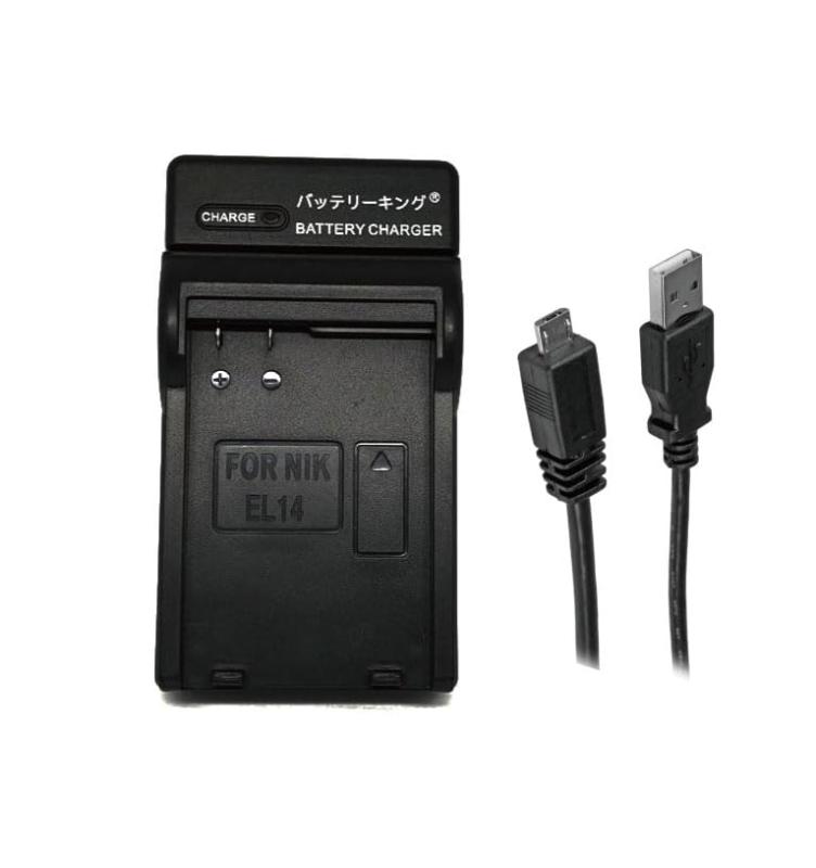 Хåƥ꡼ EN-EL14a EN-EL14 D5300б D5500б D560б ®Ŵ USB֥դ ENEL1...