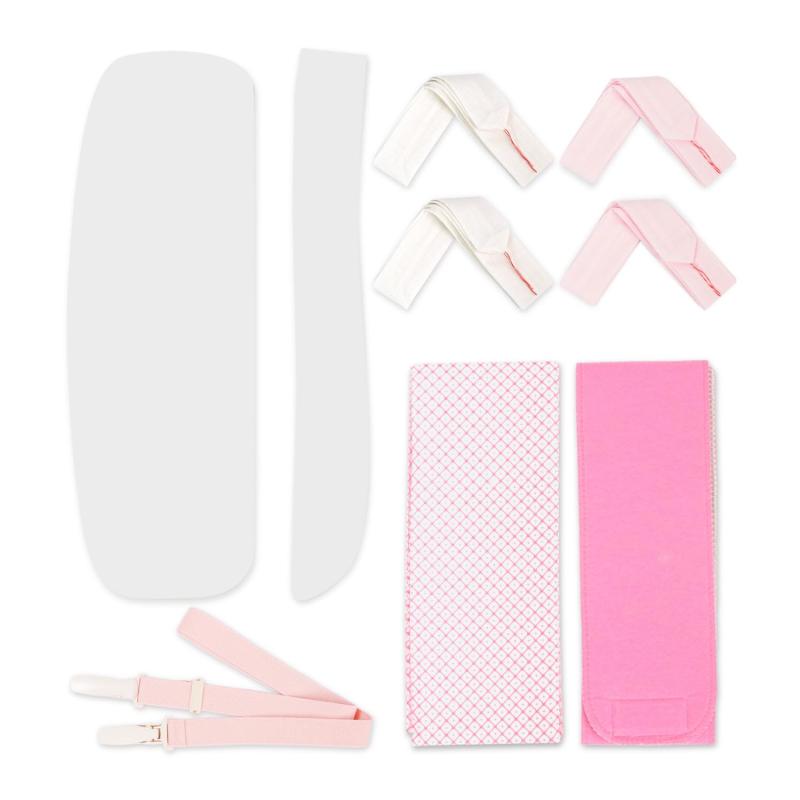 [あめてまり] 着付けセット 9点セット 着物 全般 袴用 浴衣用 二尺袖着物用 着付け小物セット はかま レディース 卒業式 和装小物 6種 (前板/伊達締め/衿芯/着付けベルト/マジックベルト/腰紐