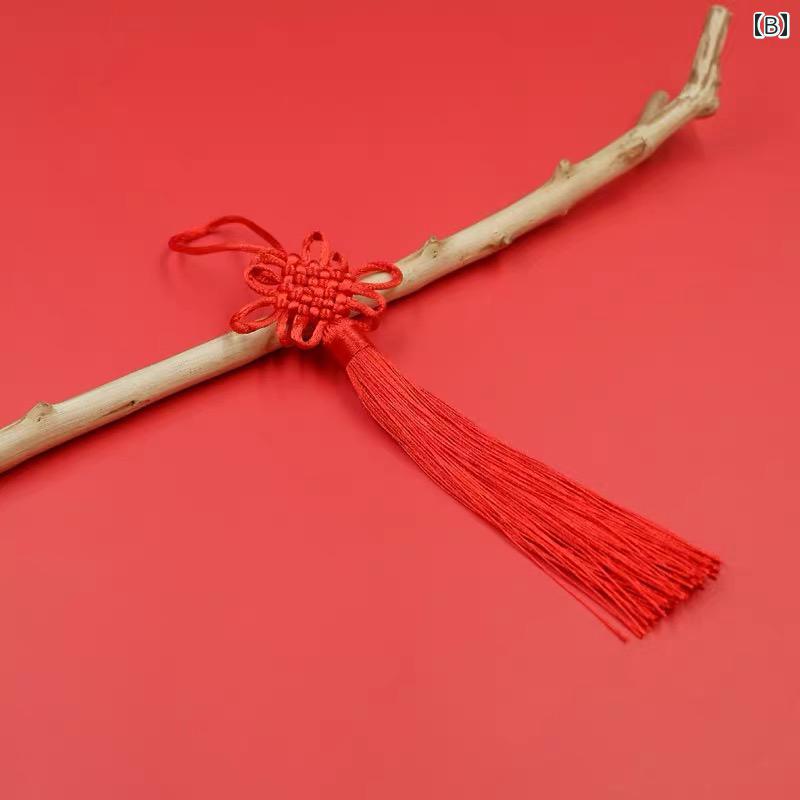 DIY 装飾 アクセサリー 幼稚園の 中国 結び スタイルの 廊下 環境 ペンダント 手作り 装飾 吊り 農家 中空 竹 ピース 環境 創造 材料 [2]