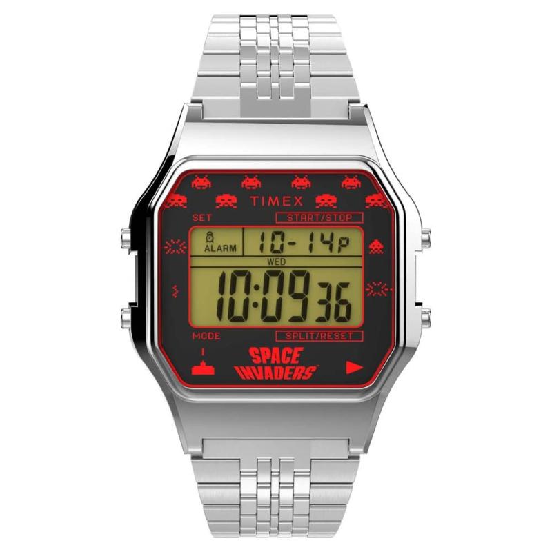 Timex x Space Invaders T80 34mm 腕時計