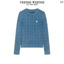 TeenieWeenieの小熊がデザインされた2025年春の新作は、古いお金の雰囲気を取り入れた細かな花柄の丸 c 襟でシンプルなニットです。