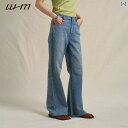 【2025年春の新作】WHMブランドの女性用環境に優しいコットンデニムボトムス。イタリア製の高品質な生地を使用。