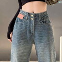 デニム レディース デニムパンツ SYSCC ウエーフゴーガオヨノダツグアリツタレグツギトジ女性用 2025 年の早春の新作はスリム効果があります。